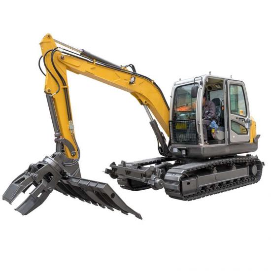 Railroad Excavator Tie Replacement Machine