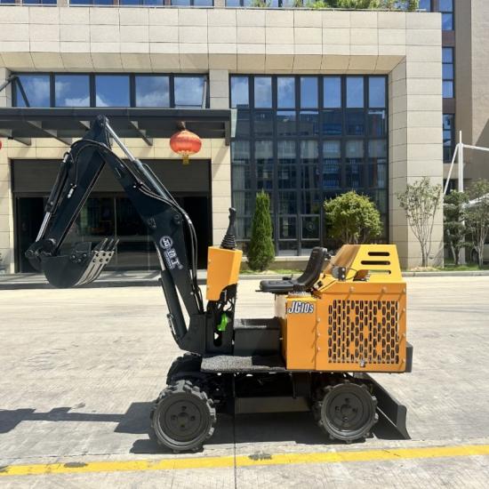Wheeled Mini Bucket Excavator
