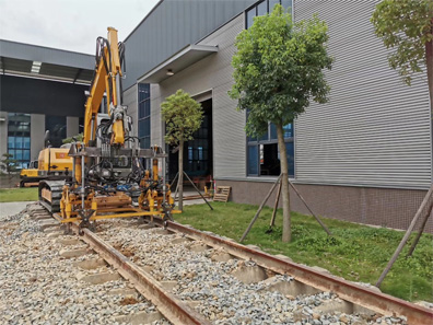 O Primeiro Rail Road Automática de Lastro Socando a Máquina em China