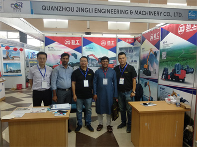 JingGong participa em 2018, Dhaka CON-EXPO Expo em Bangladesh